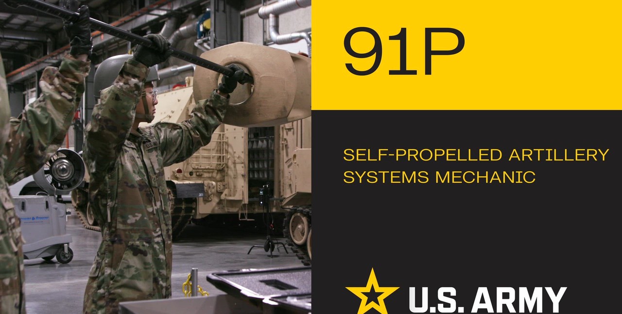 Self-Propelled Artillery Systems Mechanic 91P - :15