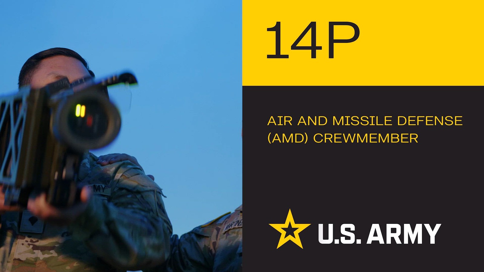 MOS 14P Air and Missile Defense (AMD) Crewmember-30 Sec.
