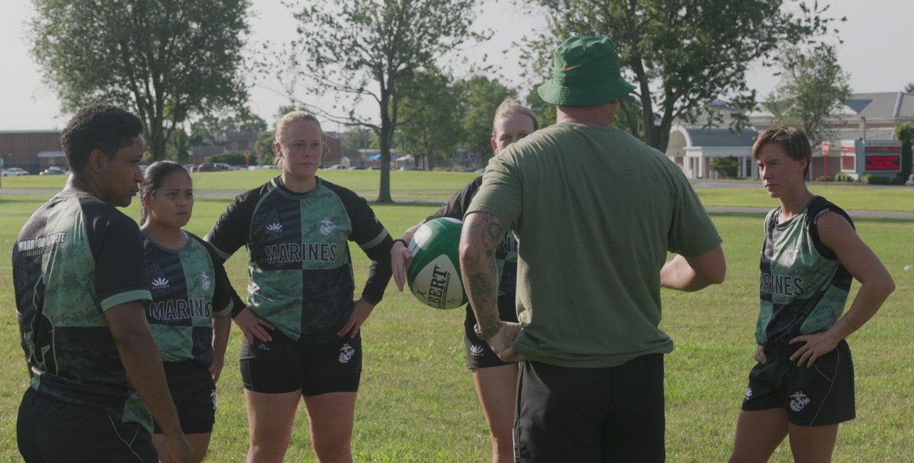 All-Marine Sports Rugby Women’s Team Training Camp 2026: Scrimmage Practice B-Roll Package