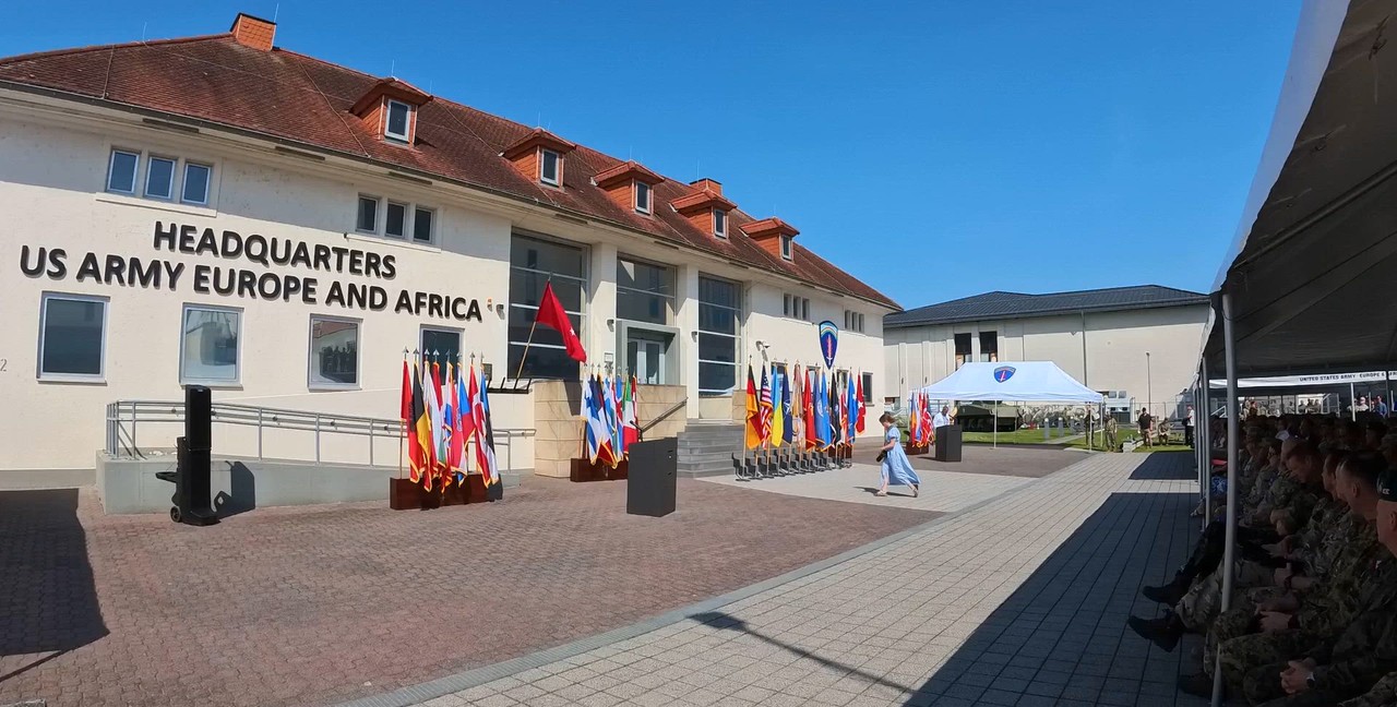 Security Assistance Group Ukraine Change of Command part 1