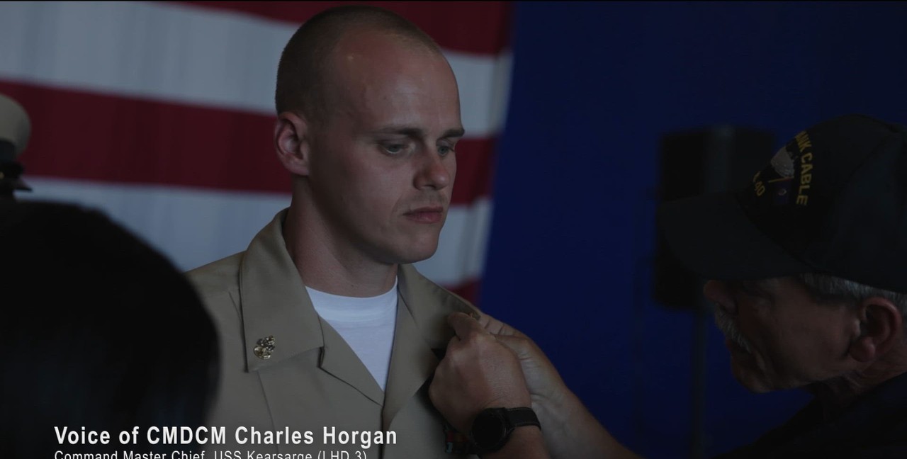 USS KEARSARGE HOSTS CHIEF PINNING CEREMONY