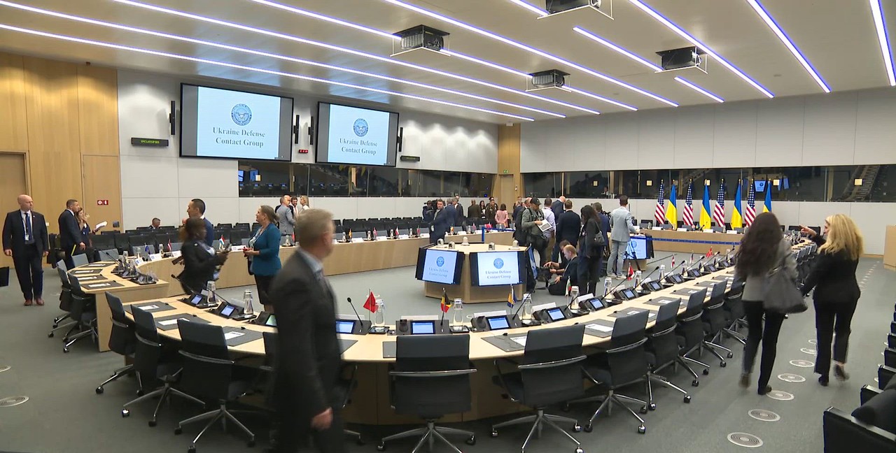 Meeting of Ukraine Defense Contact Group (B-ROLL)