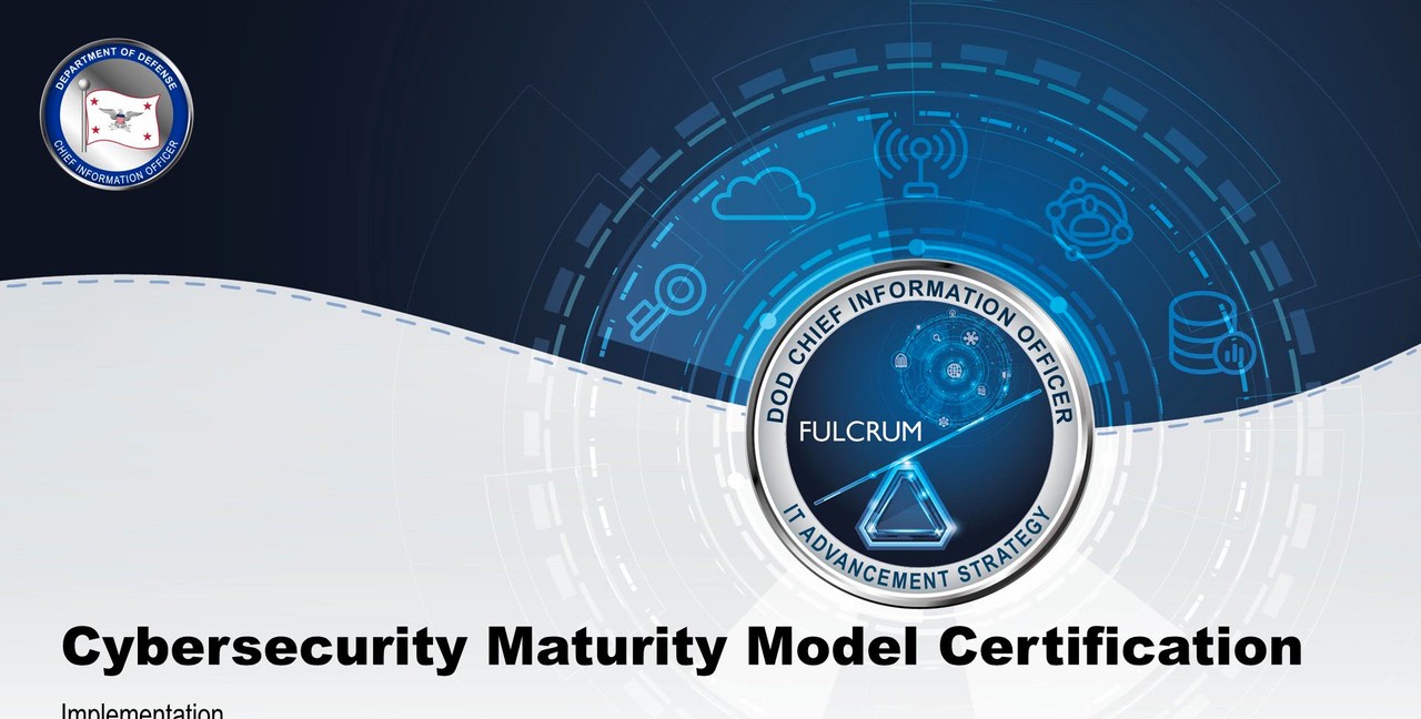 DoD CIO Cybersecurity Maturity Model Certification (CMMC) Program
