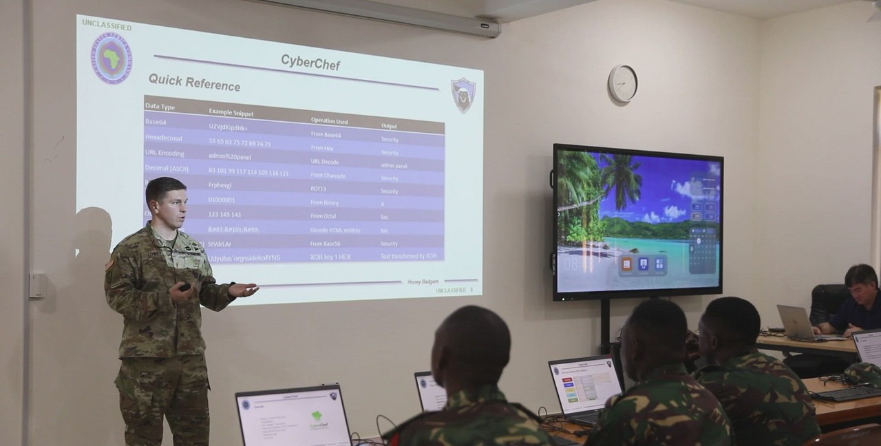 B-roll: US, Tanzania forces hunt for cyber threats during JA26 cyber defense training