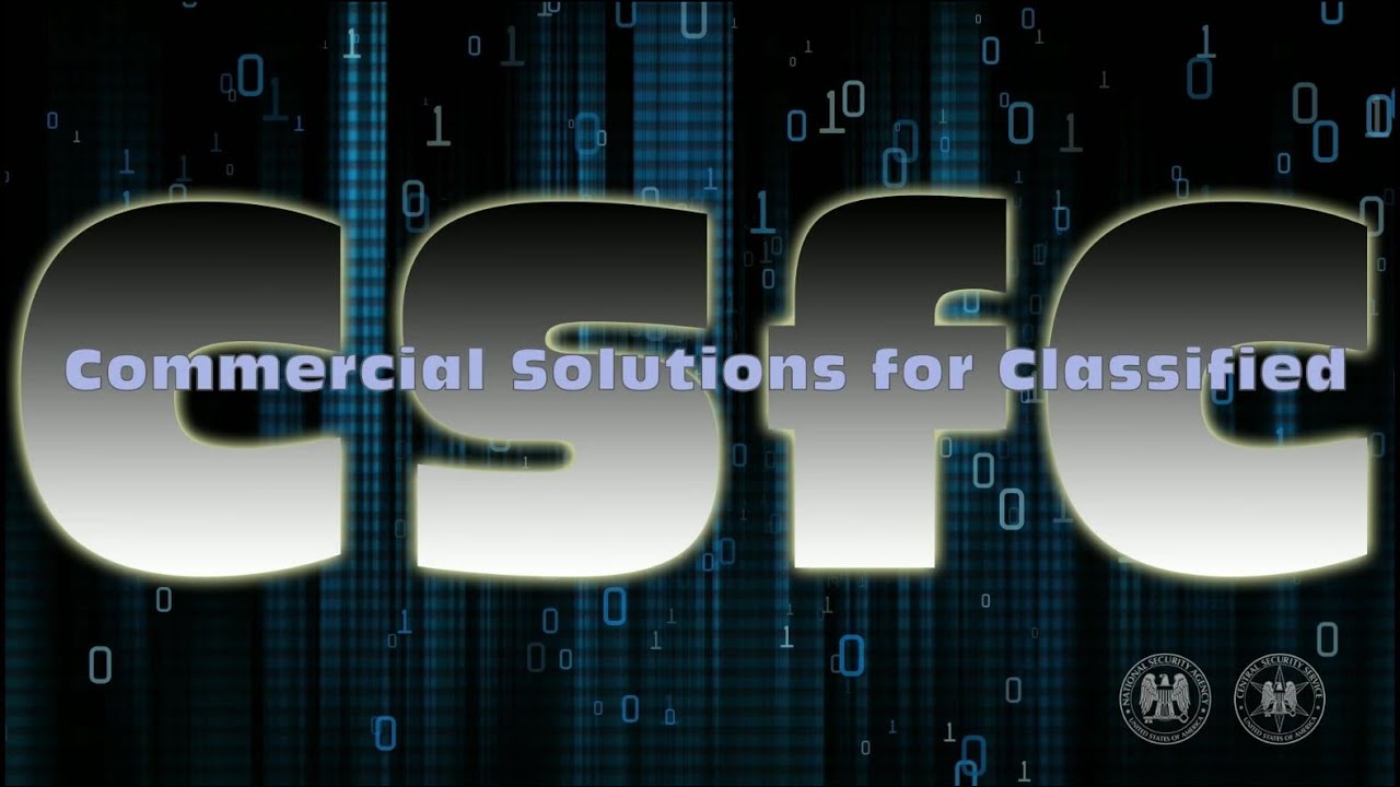 Commercial Solutions for Classified