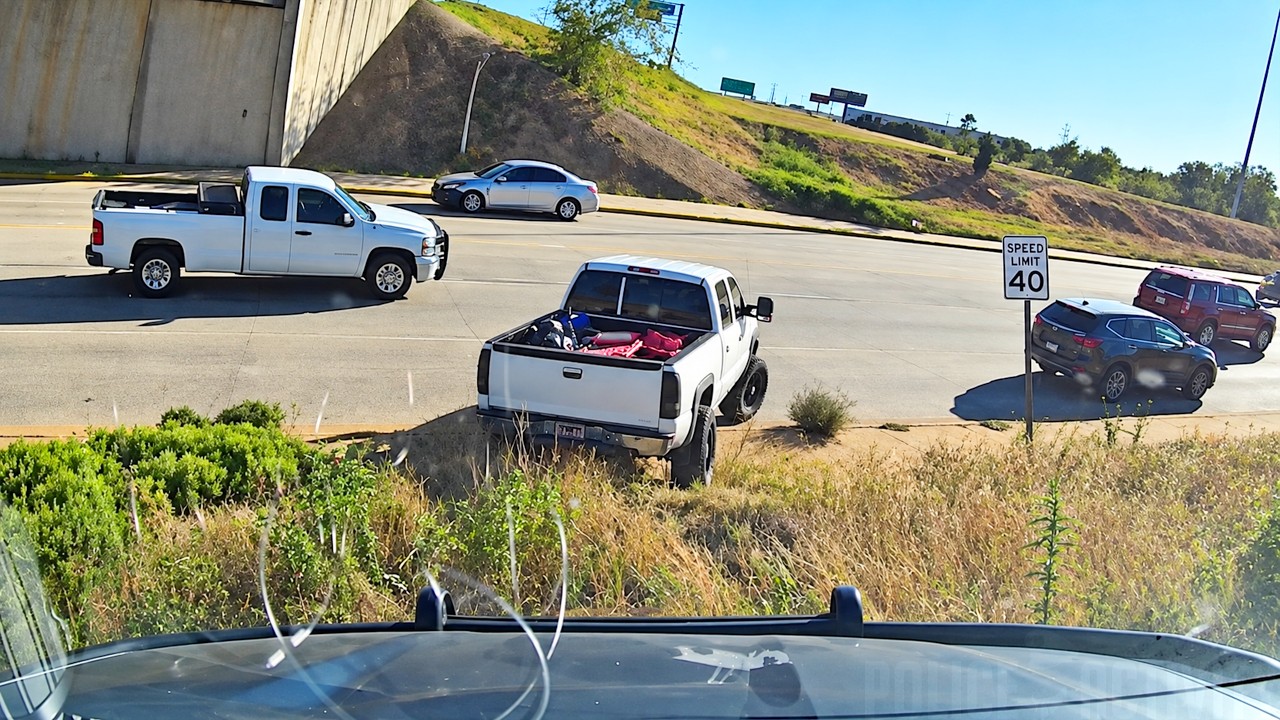 Suspect Takes His Lifted Chevy Off Road in Desperate Attempt to Escape Police