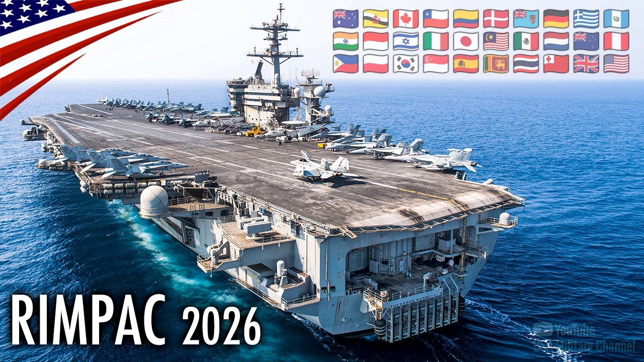 RIMPAC 2026 Kicks Off! Global Warships Gather at Pearl Harbor for World's Largest Maritime Exercise