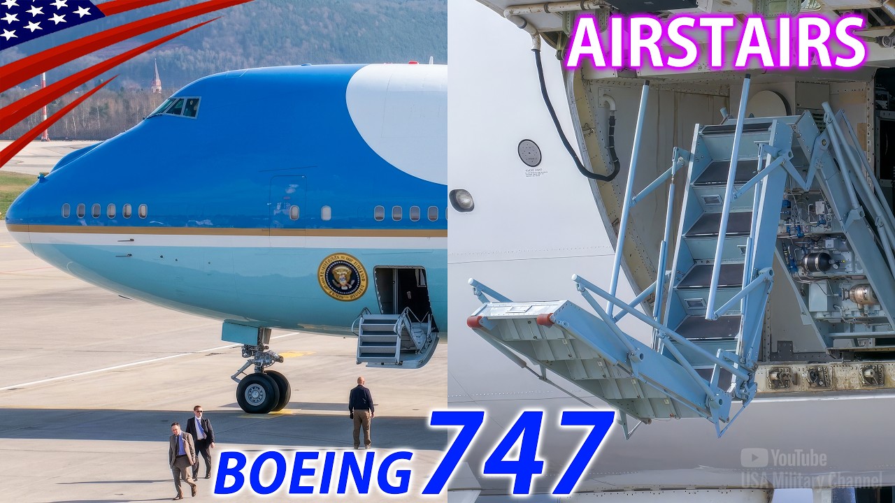 Boeing 747's Hidden Stairs – Air Force One & Doomsday Plane