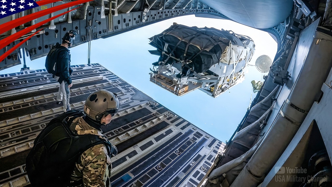 Special Ops Boat Drops from C-17 & C-130 – SEALs, SWCC & PJs Jump in After