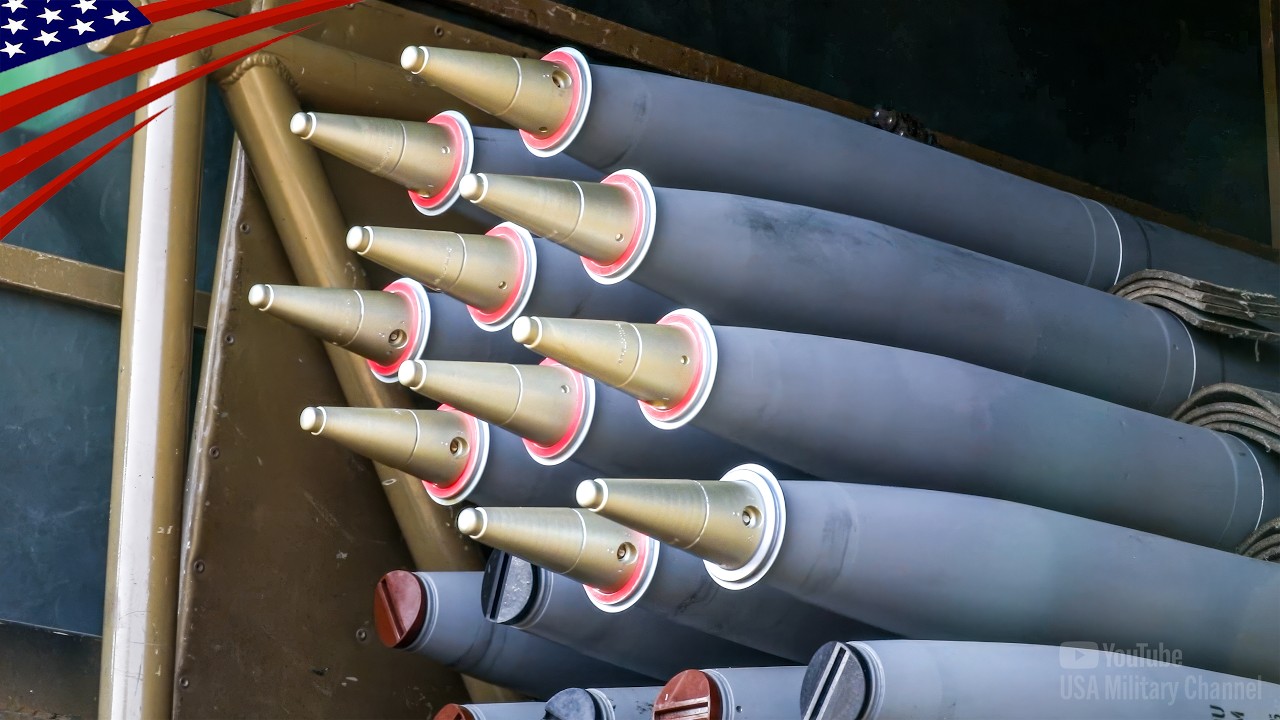 70 kg Each – Hand-Loading Massive 122mm Rockets